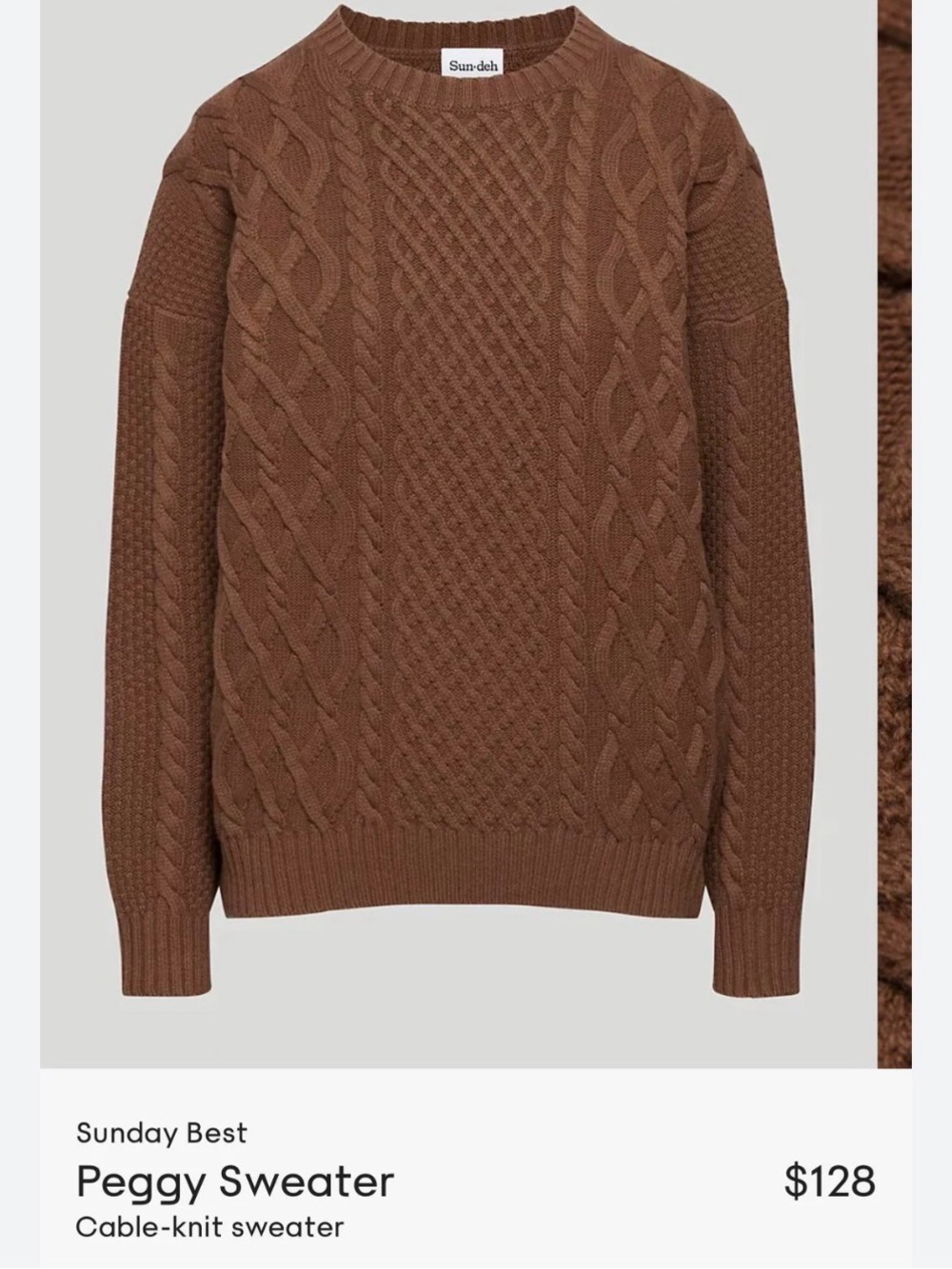 Sunday Best Peggy Sweater